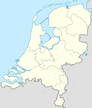 Kaart van Enschede met markeringen voor elke ondertekenaar